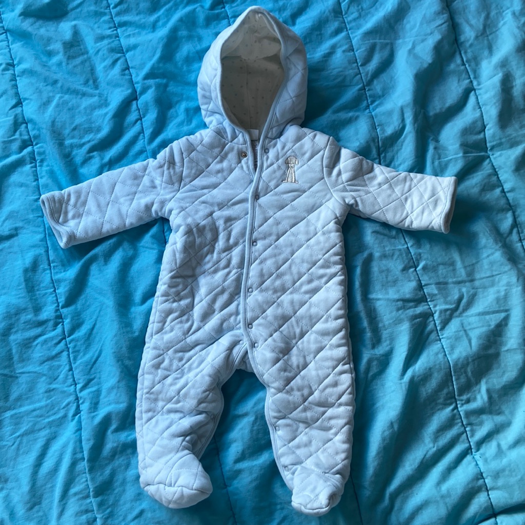 Little Me Coat 6-9 Months - Blue